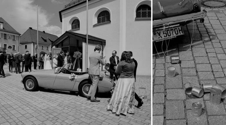 Romantische Hochzeitsfeiersfeier in der Oberpfalz - Antoinette und Benedikt auf Burg Wernberg