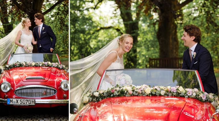 Romantische Hochzeitsfeier in der Oberpfalz - Antoinette und Benedikt auf Burg Wernberg