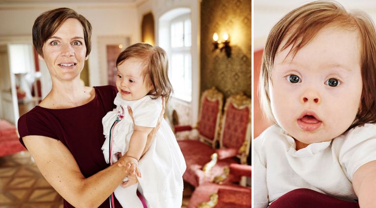 Die Tauffeier von Liv im fränkischen Ahorntal