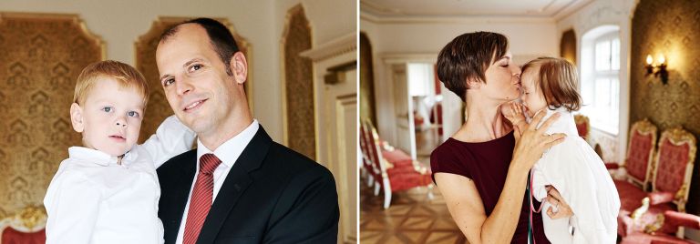 Die Tauffeier von Liv auf Burg Rabenstein