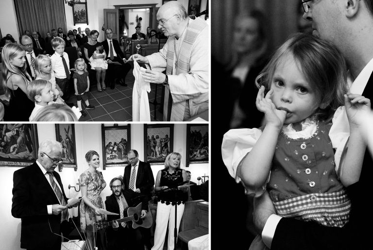 Die Tauffeier von Liv im fränkischen Ahorntal