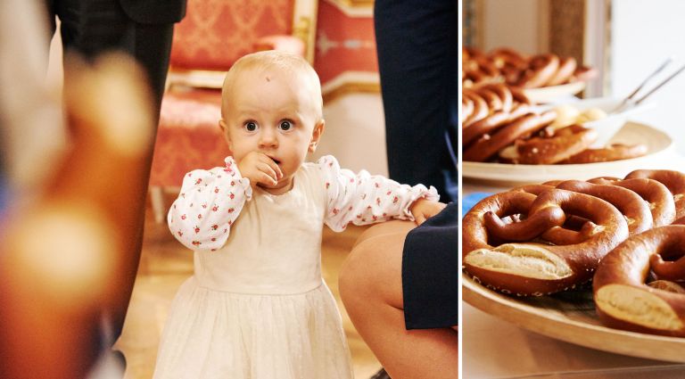 Die Tauffeier von Liv auf Burg Rabenstein