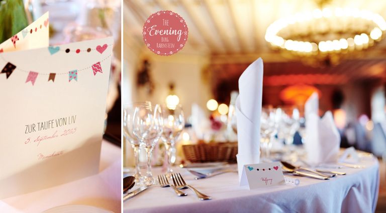 Die Tauffeier von Liv im fränkischen Ahorntal