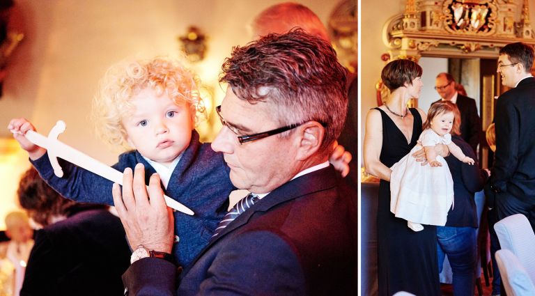 Die Tauffeier von Liv auf Burg Rabenstein