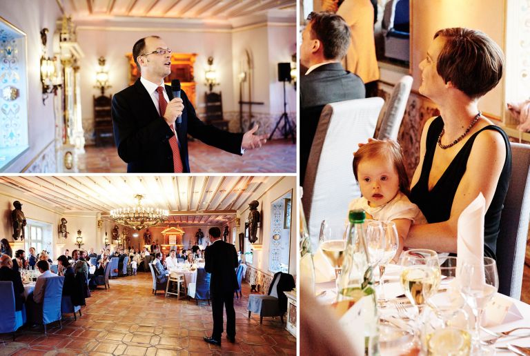 Die Tauffeier von Liv im fränkischen Ahorntal