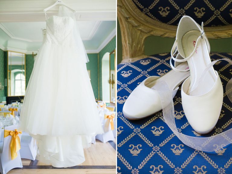 Schlosshochzeit von Katharina und Dominik im fränkischen Bammersdorf