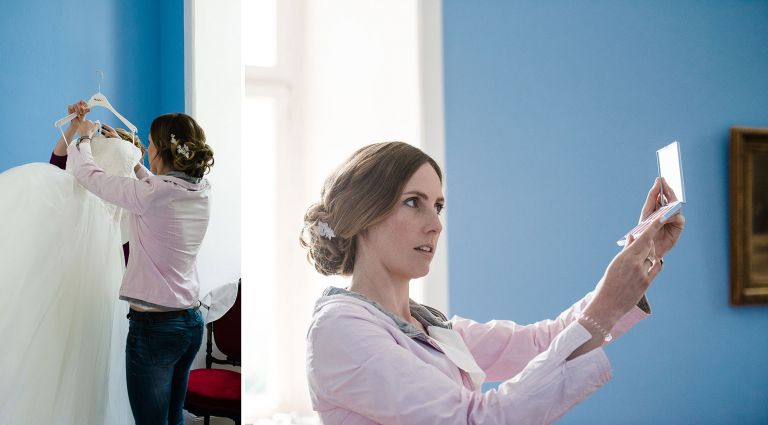 Schlosshochzeit von Katharina und Dominik im fränkischen Bammersdorf