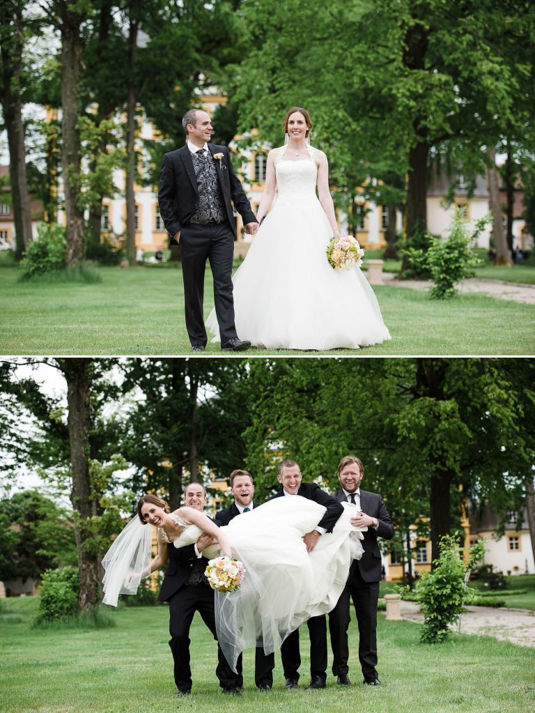 Schlosshochzeit von Katharina und Dominik im fränkischen Bammersdorf