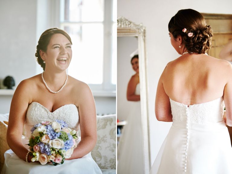 Heirat von Monika und Erwin im niederbayerischen Arnstorf