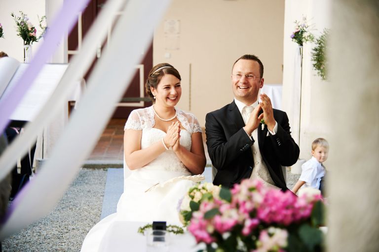 Heirat von Monika und Erwin im niederbayerischen Arnstorf