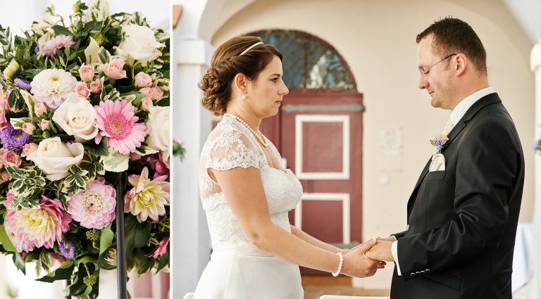 Heirat von Monika und Erwin im niederbayerischen Arnstorf