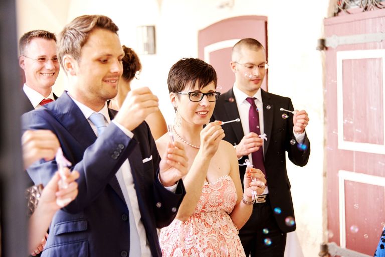 Heirat von Monika und Erwin im niederbayerischen Arnstorf