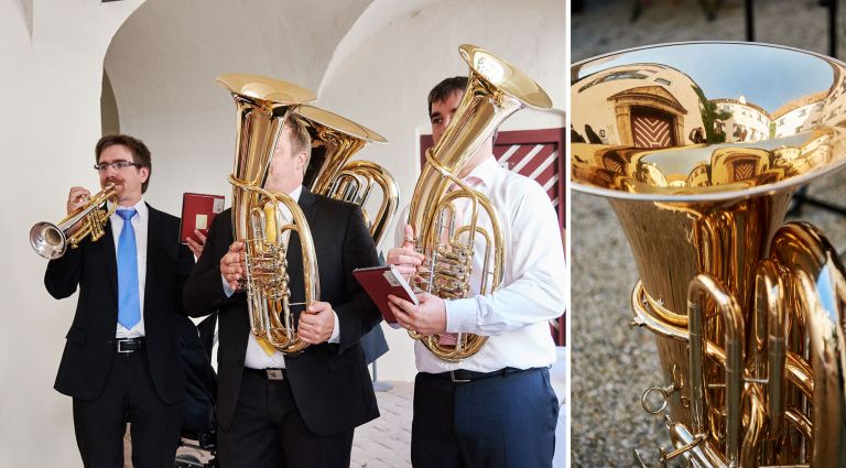 Schlosshochzeit von Monika und Erwin in Mariakirchen
