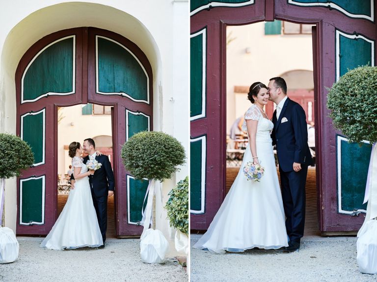 Schlosshochzeit von Monika und Erwin in Mariakirchen