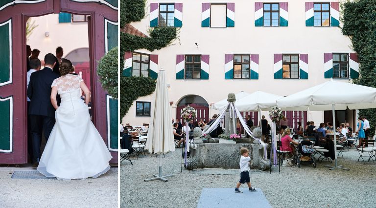 Heirat von Monika und Erwin im niederbayerischen Arnstorf