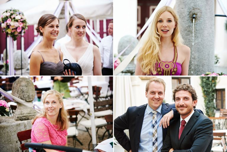 Schlosshochzeit von Monika und Erwin in Mariakirchen