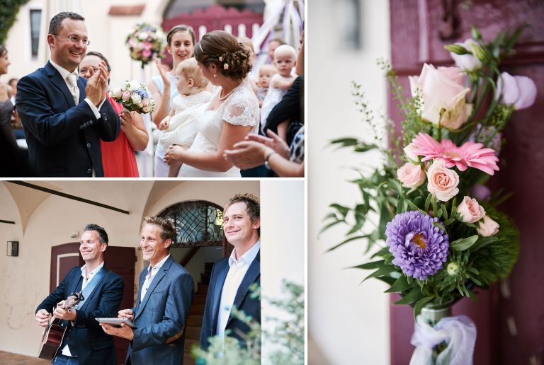 Schlosshochzeit von Monika und Erwin in Mariakirchen
