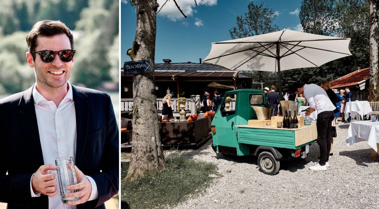 Hochzeitsfeier von Jessica und Steffen in der Fährhütte 14