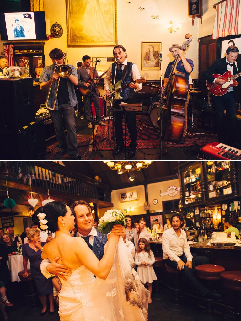 Rock'n Roll Hochzeit im Nürnberger Club