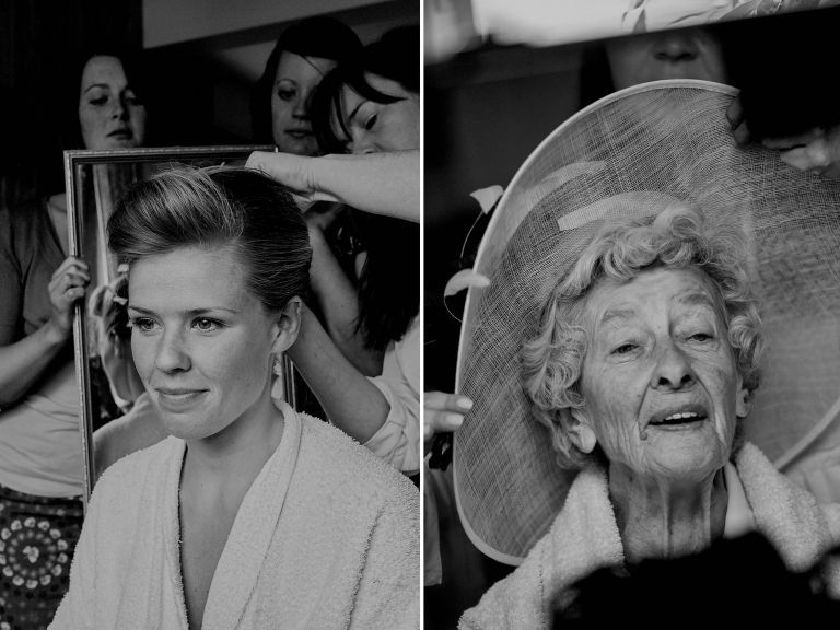 Vintage Hochzeit von Rosie und Dickon in Berwick