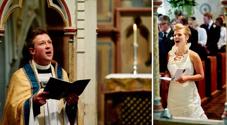 Hochzeit von Rosie und Dickon im English Wine Centre