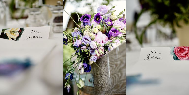 Vintage Hochzeit von Rosie und Dickon in Berwick