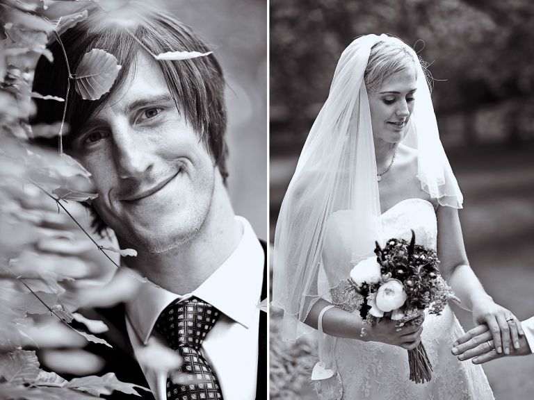 Fotograf Fürth - Hochzeitsreportage in den Marle Place Gardens in Kent