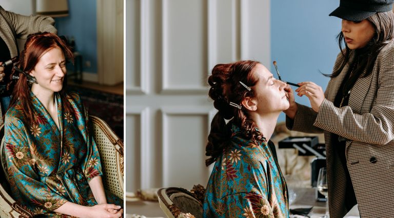 Hochzeit auf Schloss Jägersburg im fränkischen Bammersdorf