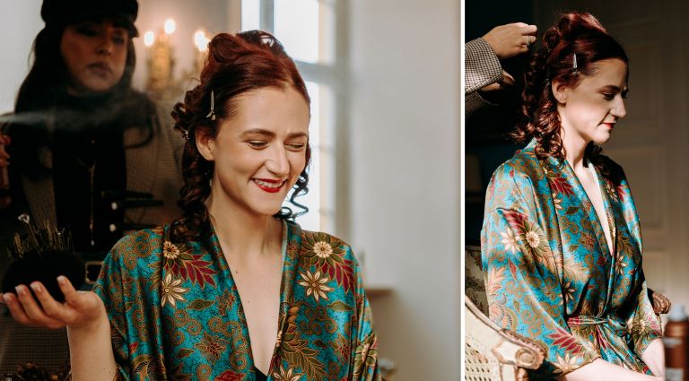 Hochzeit auf Schloss Jägersburg im fränkischen Bammersdorf