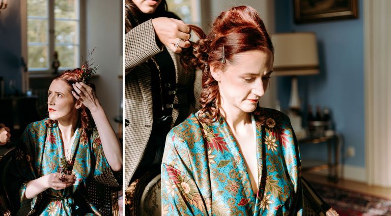 Hochzeit auf Schloss Jägersburg im fränkischen Bammersdorf