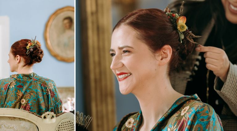 Hochzeit auf Schloss Jägersburg im fränkischen Bammersdorf