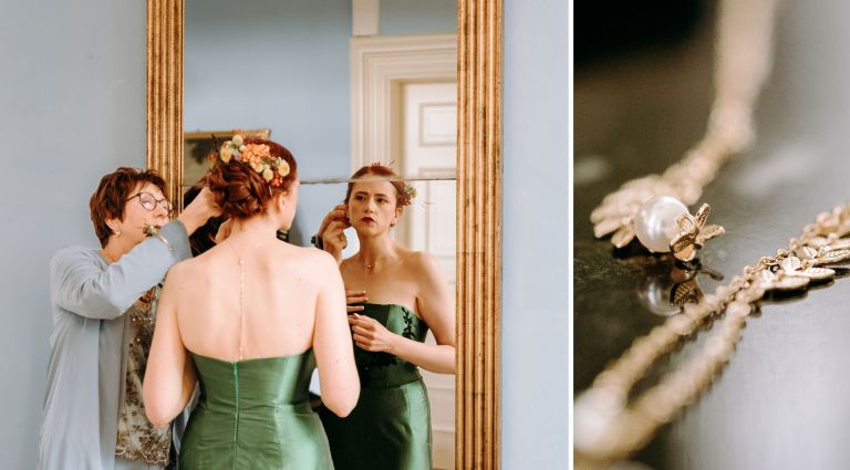 Hochzeit auf Schloss Jägersburg im fränkischen Bammersdorf