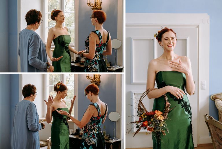 Hochzeit auf Schloss Jägersburg im fränkischen Bammersdorf