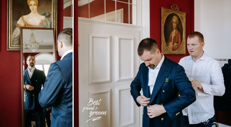 Hochzeit auf Schloss Jägersburg im fränkischen Bammersdorf