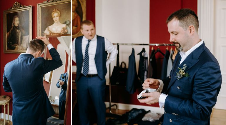 Hochzeit auf Schloss Jägersburg im fränkischen Bammersdorf