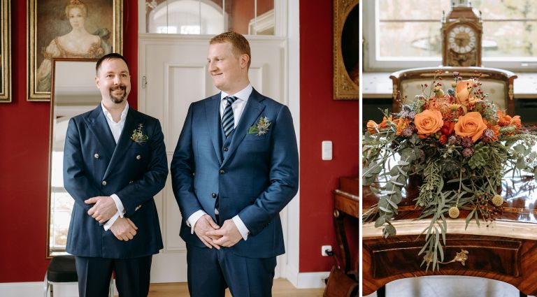 Hochzeit auf Schloss Jägersburg im fränkischen Bammersdorf