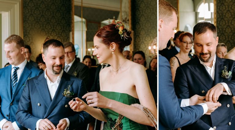 Hochzeit auf Schloss Jägersburg im fränkischen Bammersdorf