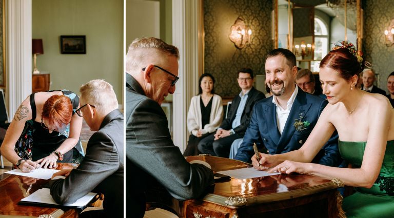 Hochzeit auf Schloss Jägersburg im fränkischen Bammersdorf