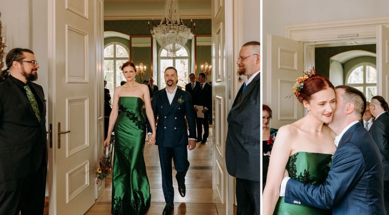 Hochzeit auf Schloss Jägersburg im fränkischen Bammersdorf