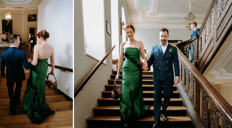 Hochzeit auf Schloss Jägersburg im fränkischen Bammersdorf