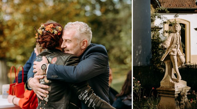 Hochzeit auf Schloss Jägersburg im fränkischen Bammersdorf