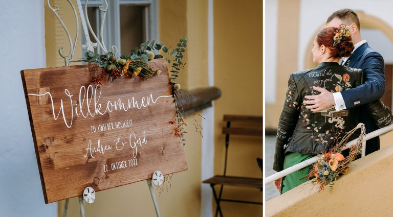Hochzeit auf Schloss Jägersburg im fränkischen Bammersdorf