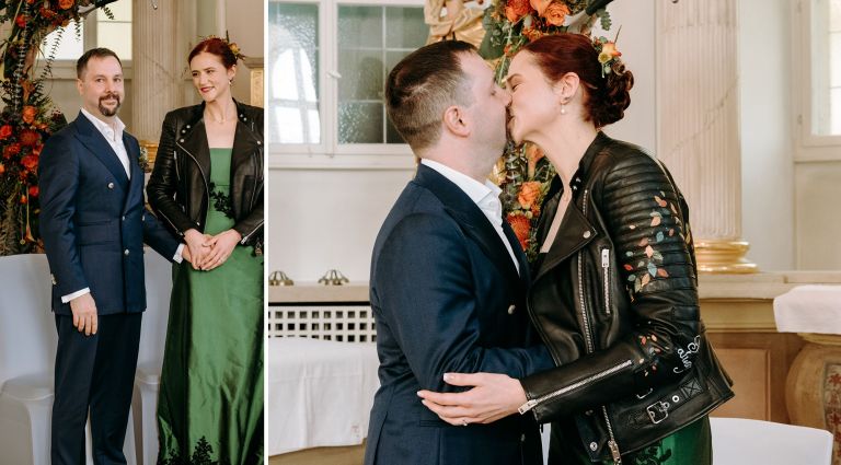 Hochzeit auf Schloss Jägersburg im fränkischen Bammersdorf