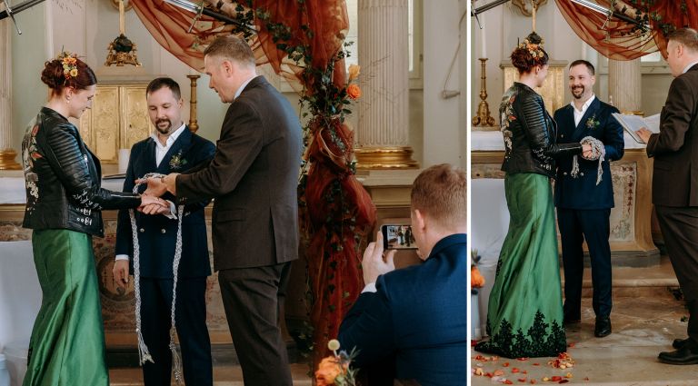 Hochzeit auf Schloss Jägersburg im fränkischen Bammersdorf