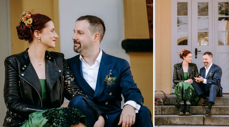 Hochzeit auf Schloss Jägersburg im fränkischen Bammersdorf