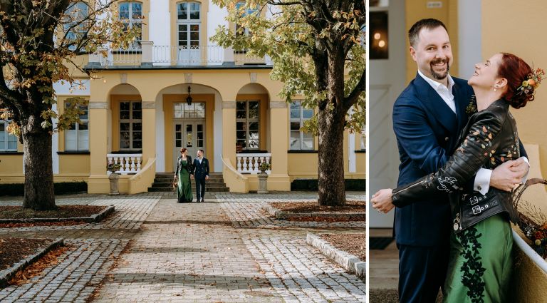 Hochzeit auf Schloss Jägersburg im fränkischen Bammersdorf