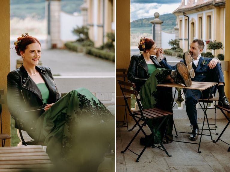Hochzeit auf Schloss Jägersburg im fränkischen Bammersdorf